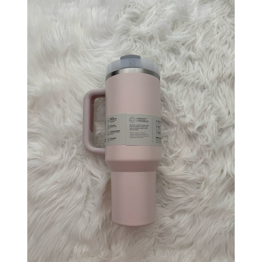 Stanley The Quencher H2.0 Flowstate Tumbler 40 OZ Rose Quartz - Picture 5 of 7
